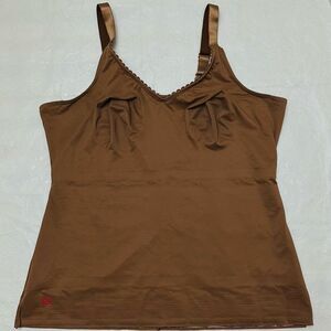 Ruby ribbon light Brown Heritage cami size 42